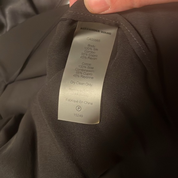 T By Alexander Wang Black Dress - Picture 10 of 10